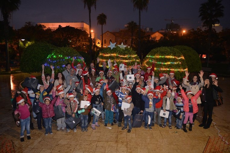 Azadea Foundation Decorates the Rene Mouawad Sanayeh Garden with AFEL Children